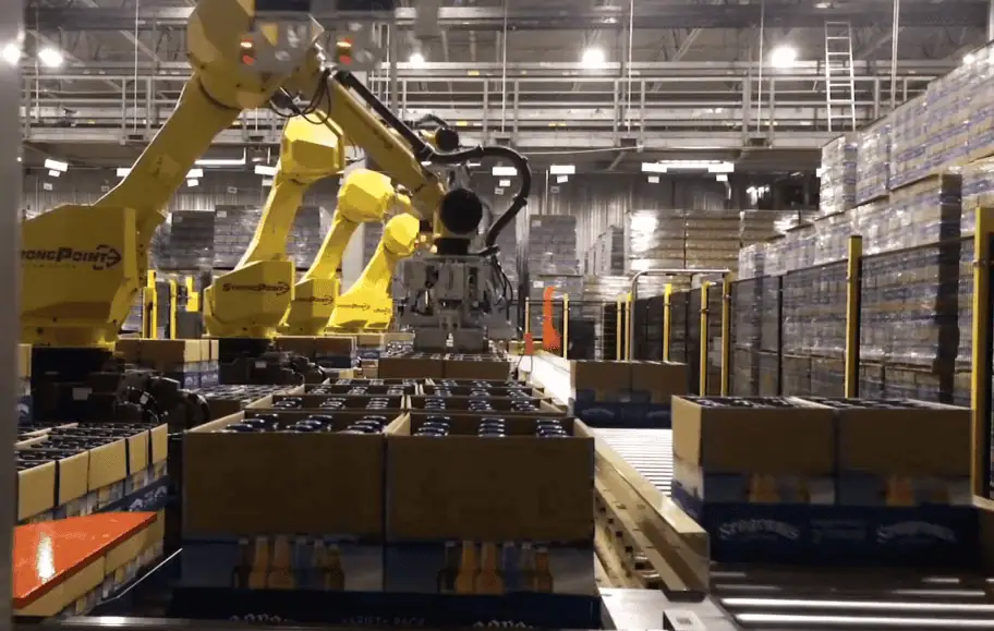 Industrial robotics in manufacturing